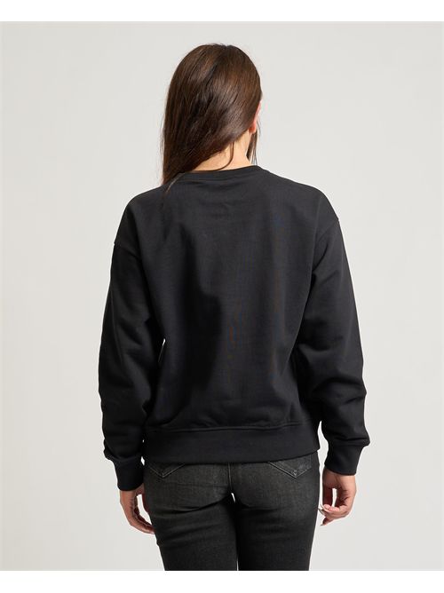 Felpa con monogramma Calvin Klein donna CALVIN KLEIN | LV047B234GUB1